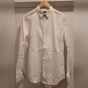 Vince - Classic Men's White Dress Shirt, M